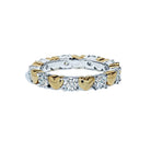 Loving hjerte ring i forgyldt sterlingsølv