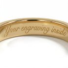 Oxford 6 fatninger solitaire ring i forgyldt sterlingsølv